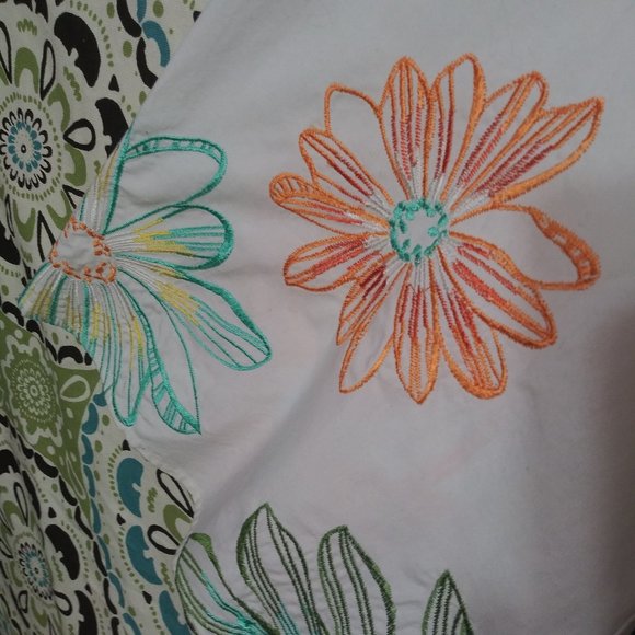 1671 Jeaniemade Size 10 Old Navy Bell-Bottoms - Picture 3 of 4